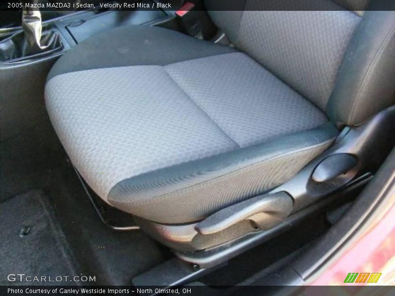 Velocity Red Mica / Black 2005 Mazda MAZDA3 i Sedan