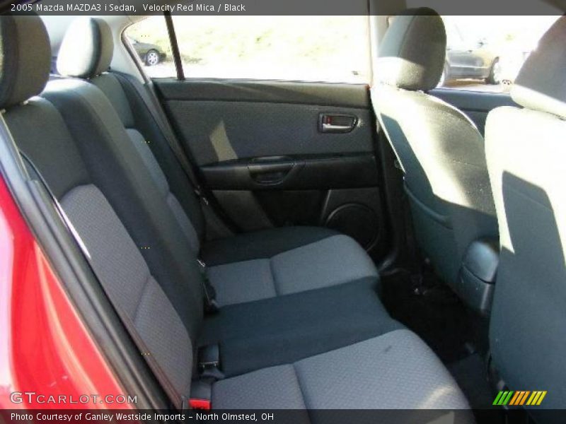 Velocity Red Mica / Black 2005 Mazda MAZDA3 i Sedan