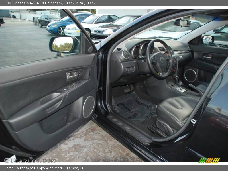 Black Mica / Black 2004 Mazda MAZDA3 s Hatchback