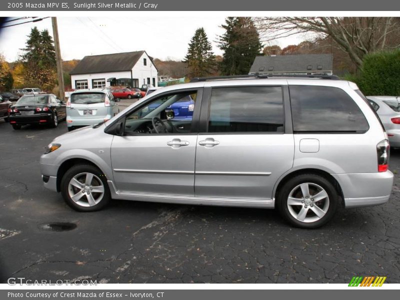 Sunlight Silver Metallic / Gray 2005 Mazda MPV ES