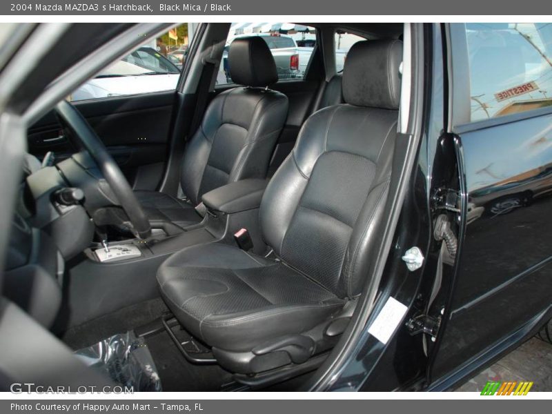 Black Mica / Black 2004 Mazda MAZDA3 s Hatchback