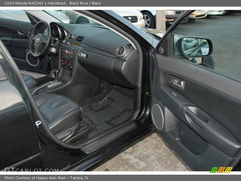 Black Mica / Black 2004 Mazda MAZDA3 s Hatchback