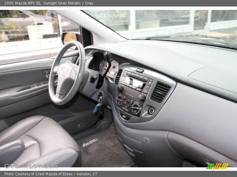 Sunlight Silver Metallic / Gray 2005 Mazda MPV ES