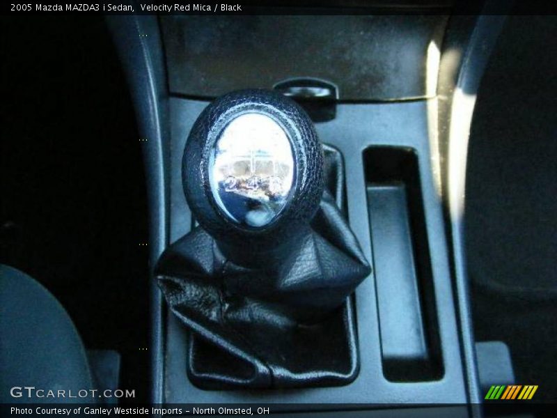 Velocity Red Mica / Black 2005 Mazda MAZDA3 i Sedan