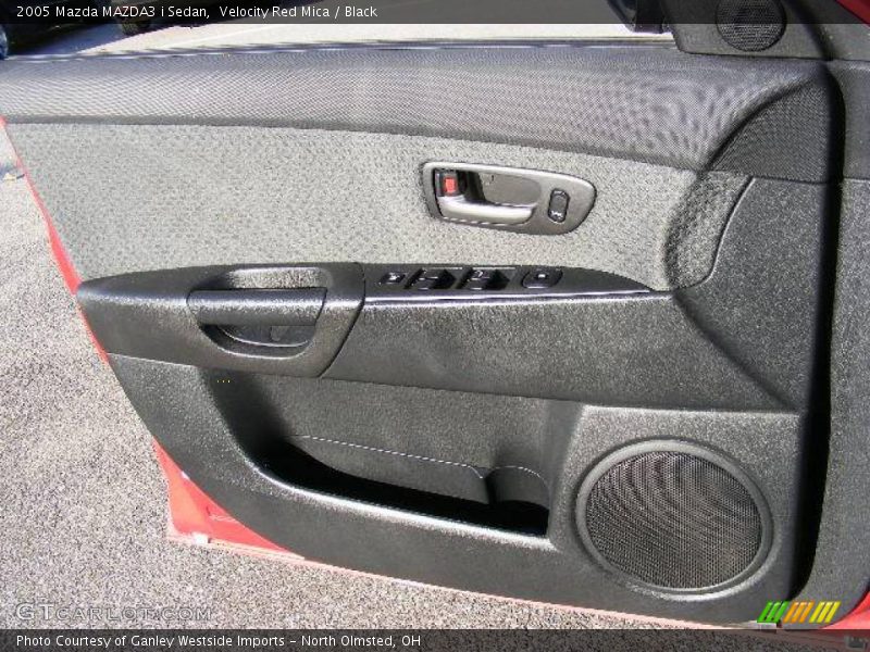 Velocity Red Mica / Black 2005 Mazda MAZDA3 i Sedan