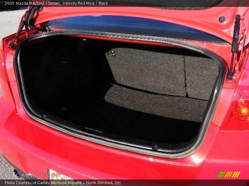 Velocity Red Mica / Black 2005 Mazda MAZDA3 i Sedan
