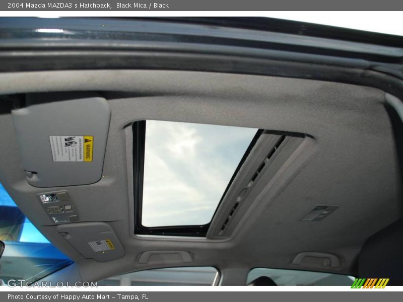 Black Mica / Black 2004 Mazda MAZDA3 s Hatchback