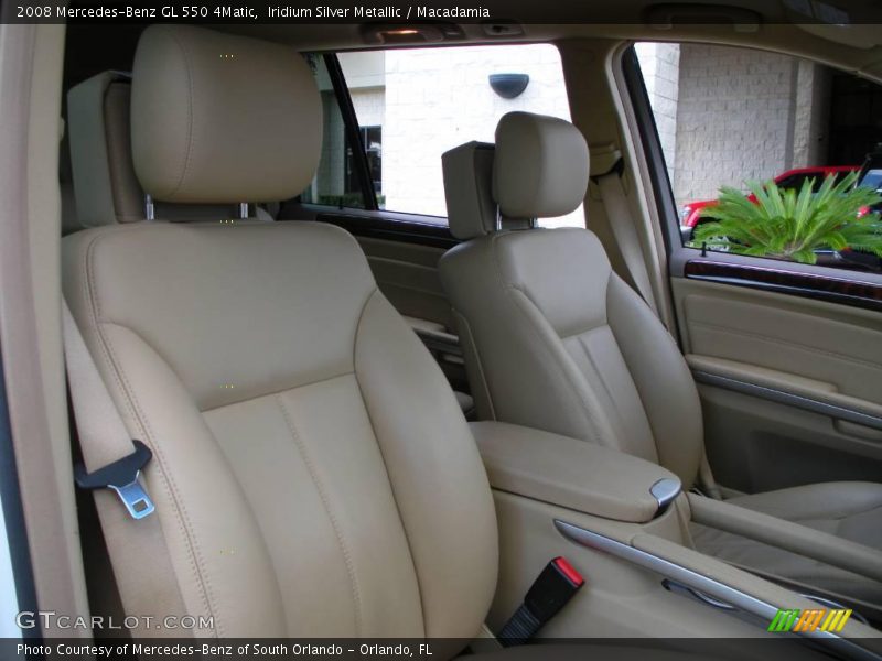 Iridium Silver Metallic / Macadamia 2008 Mercedes-Benz GL 550 4Matic