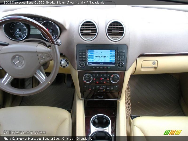 Iridium Silver Metallic / Macadamia 2008 Mercedes-Benz GL 550 4Matic