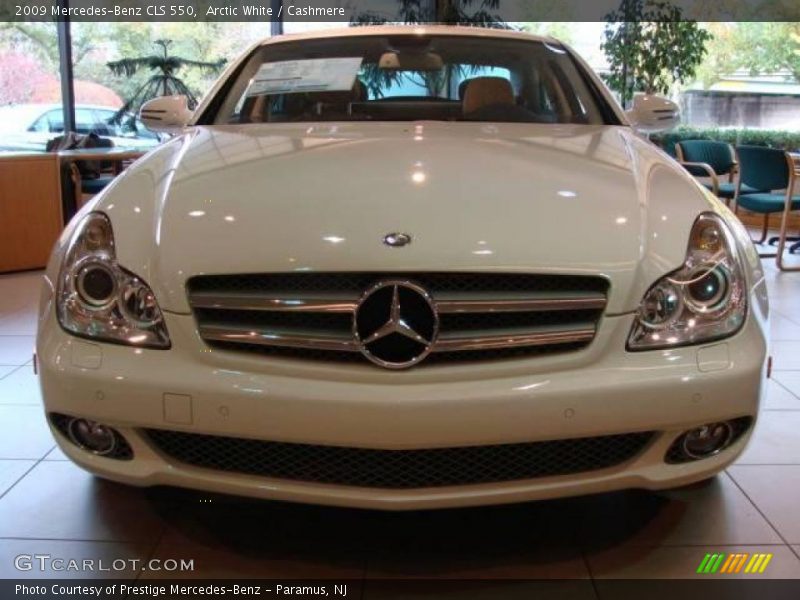 Arctic White / Cashmere 2009 Mercedes-Benz CLS 550