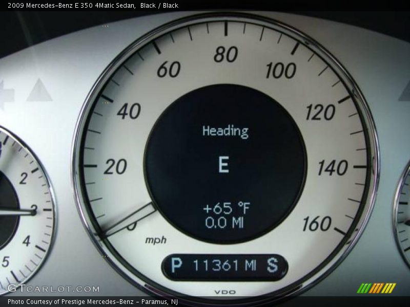 Black / Black 2009 Mercedes-Benz E 350 4Matic Sedan