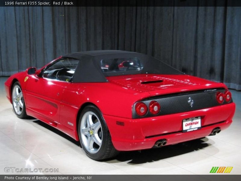 Red / Black 1996 Ferrari F355 Spider