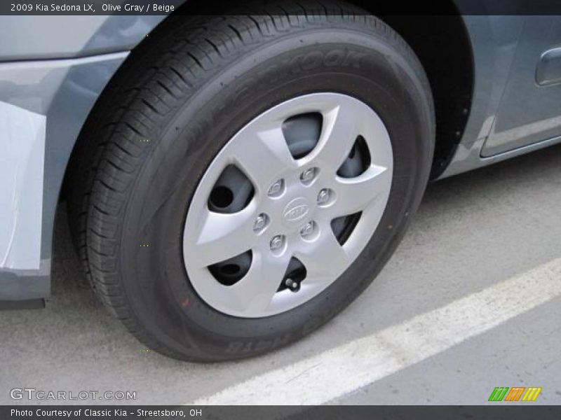 Olive Gray / Beige 2009 Kia Sedona LX