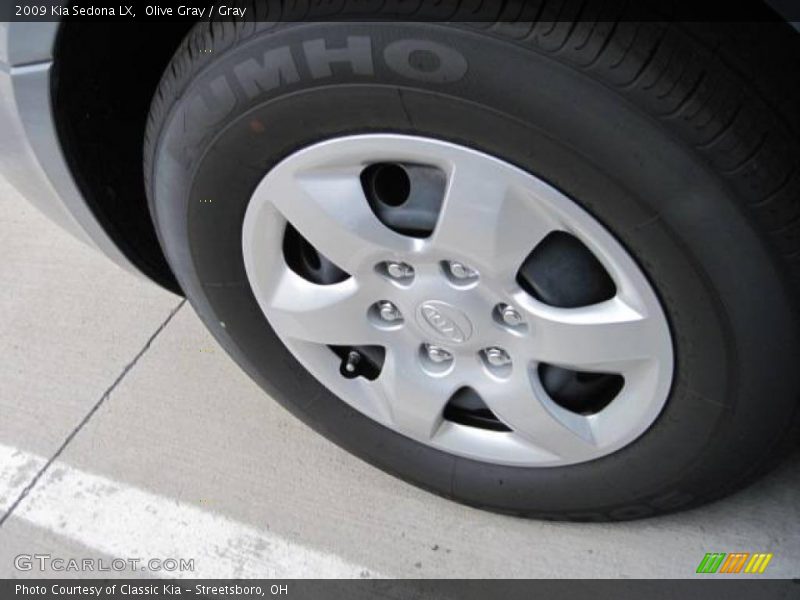 Olive Gray / Gray 2009 Kia Sedona LX