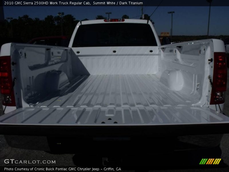 Summit White / Dark Titanium 2010 GMC Sierra 2500HD Work Truck Regular Cab