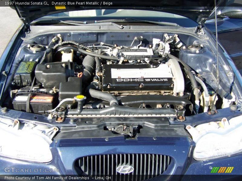  1997 Sonata GL Engine - 2.0 Liter DOHC 16-Valve 4 Cylinder
