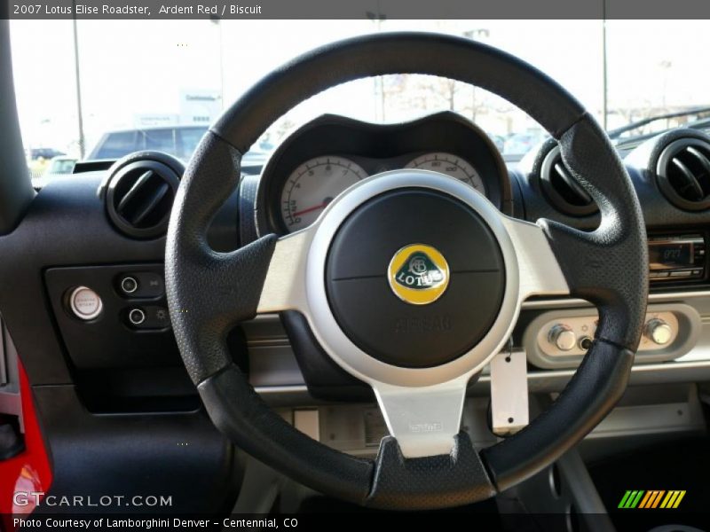 Ardent Red / Biscuit 2007 Lotus Elise Roadster