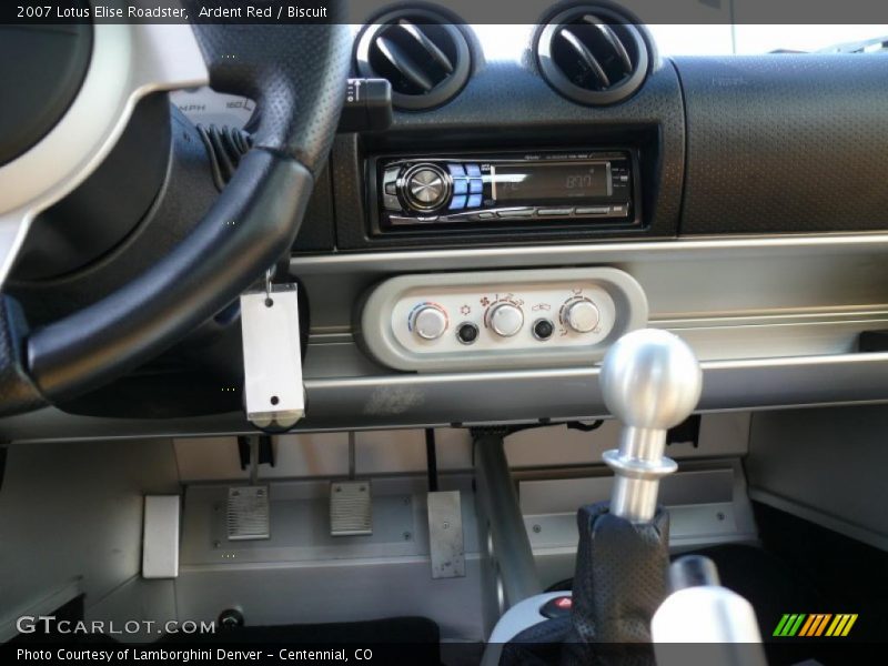 Ardent Red / Biscuit 2007 Lotus Elise Roadster