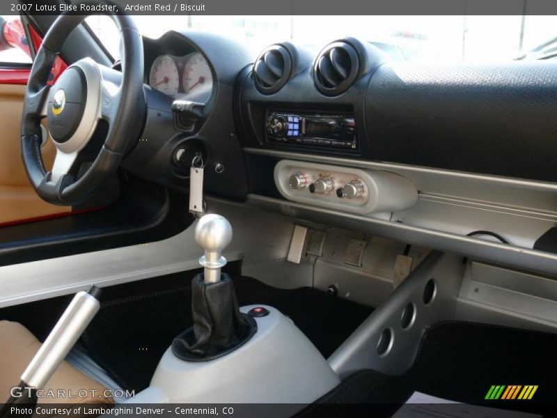 Ardent Red / Biscuit 2007 Lotus Elise Roadster