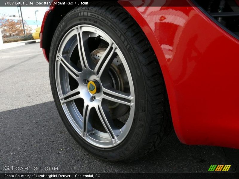 Ardent Red / Biscuit 2007 Lotus Elise Roadster
