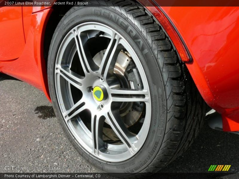 Ardent Red / Biscuit 2007 Lotus Elise Roadster