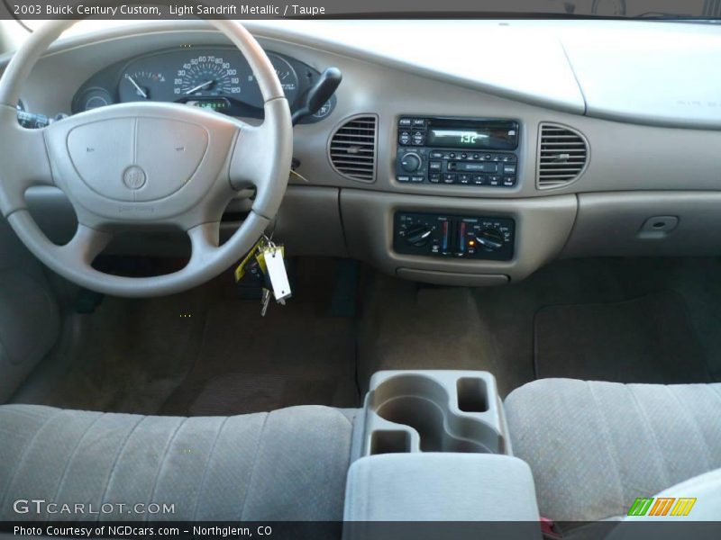 Light Sandrift Metallic / Taupe 2003 Buick Century Custom