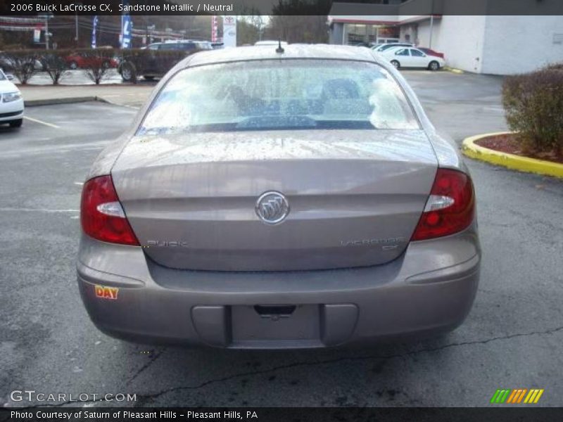 Sandstone Metallic / Neutral 2006 Buick LaCrosse CX