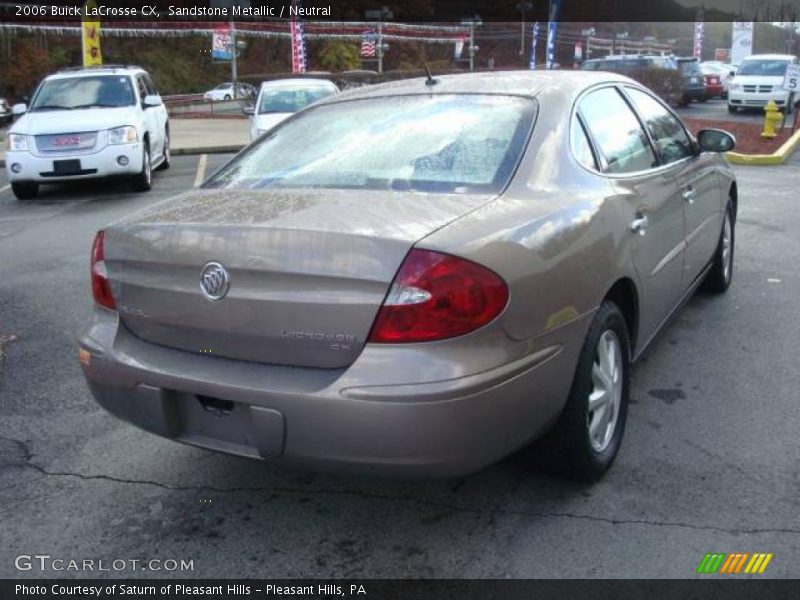 Sandstone Metallic / Neutral 2006 Buick LaCrosse CX