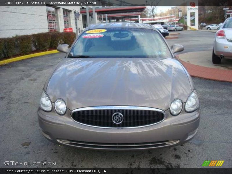 Sandstone Metallic / Neutral 2006 Buick LaCrosse CX