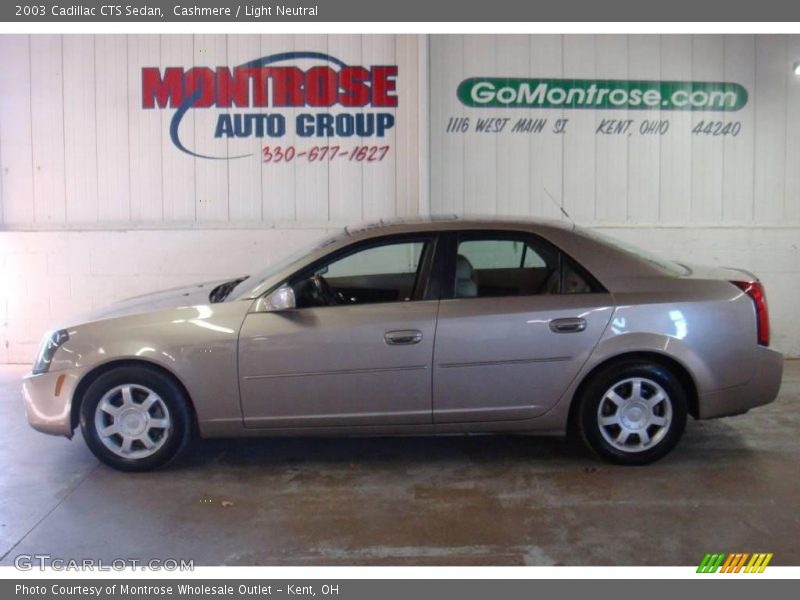 Cashmere / Light Neutral 2003 Cadillac CTS Sedan