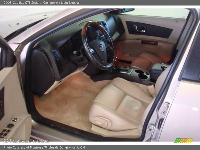 Cashmere / Light Neutral 2003 Cadillac CTS Sedan