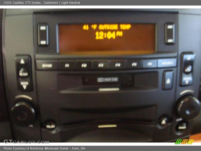 Cashmere / Light Neutral 2003 Cadillac CTS Sedan