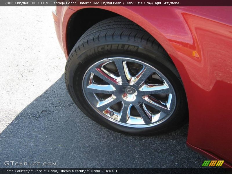 Inferno Red Crystal Pearl / Dark Slate Gray/Light Graystone 2006 Chrysler 300 C HEMI Heritage Editon