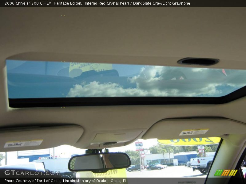 Inferno Red Crystal Pearl / Dark Slate Gray/Light Graystone 2006 Chrysler 300 C HEMI Heritage Editon