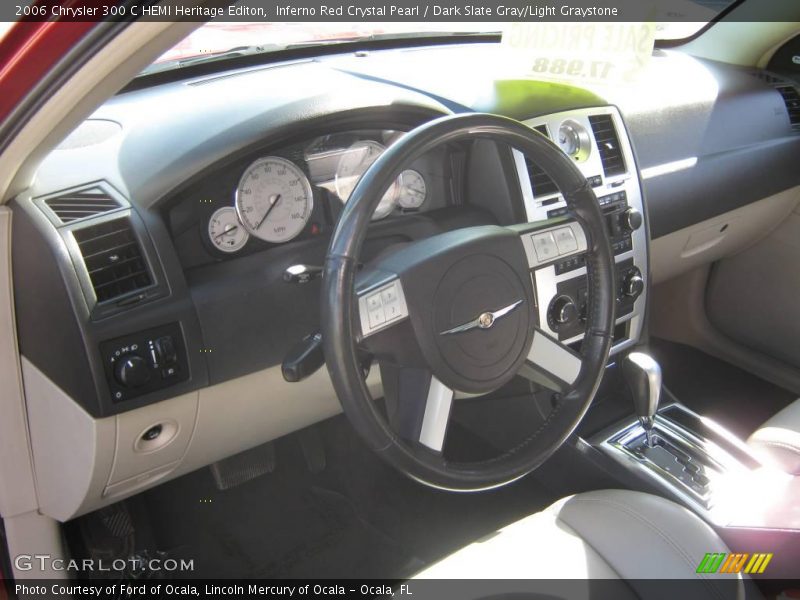 Inferno Red Crystal Pearl / Dark Slate Gray/Light Graystone 2006 Chrysler 300 C HEMI Heritage Editon