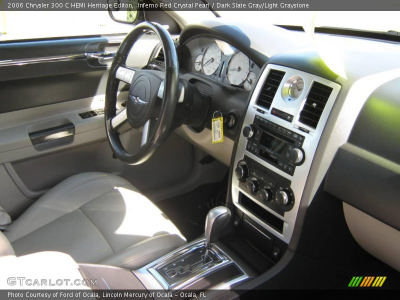 Inferno Red Crystal Pearl / Dark Slate Gray/Light Graystone 2006 Chrysler 300 C HEMI Heritage Editon