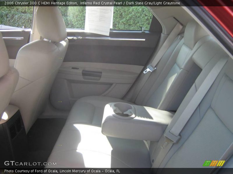 Inferno Red Crystal Pearl / Dark Slate Gray/Light Graystone 2006 Chrysler 300 C HEMI Heritage Editon