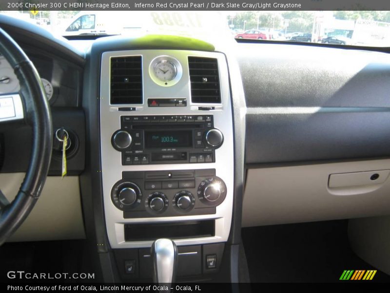 Inferno Red Crystal Pearl / Dark Slate Gray/Light Graystone 2006 Chrysler 300 C HEMI Heritage Editon