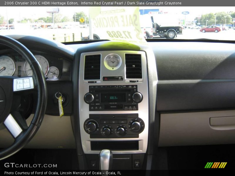 Inferno Red Crystal Pearl / Dark Slate Gray/Light Graystone 2006 Chrysler 300 C HEMI Heritage Editon