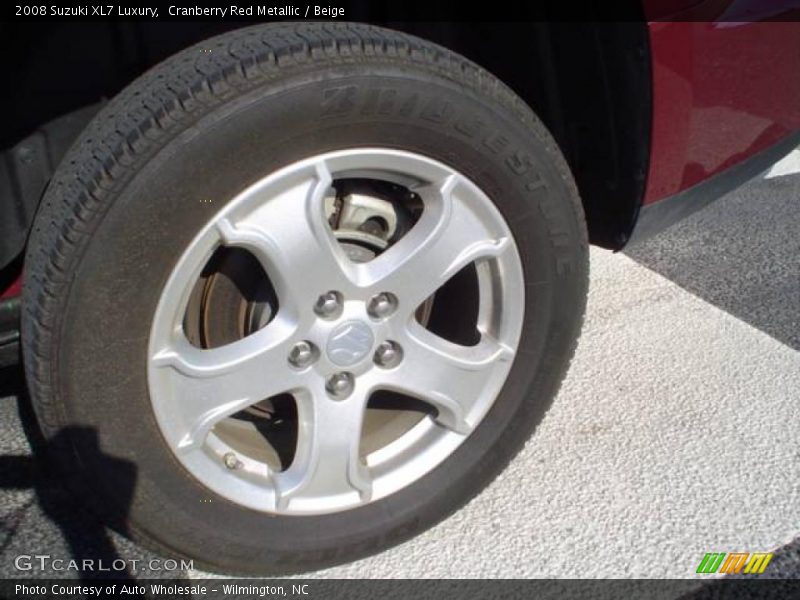 Cranberry Red Metallic / Beige 2008 Suzuki XL7 Luxury