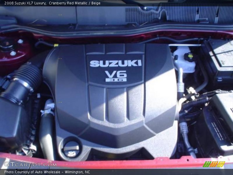 Cranberry Red Metallic / Beige 2008 Suzuki XL7 Luxury