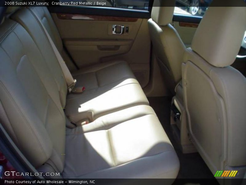 Cranberry Red Metallic / Beige 2008 Suzuki XL7 Luxury