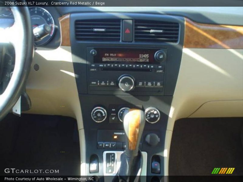 Cranberry Red Metallic / Beige 2008 Suzuki XL7 Luxury
