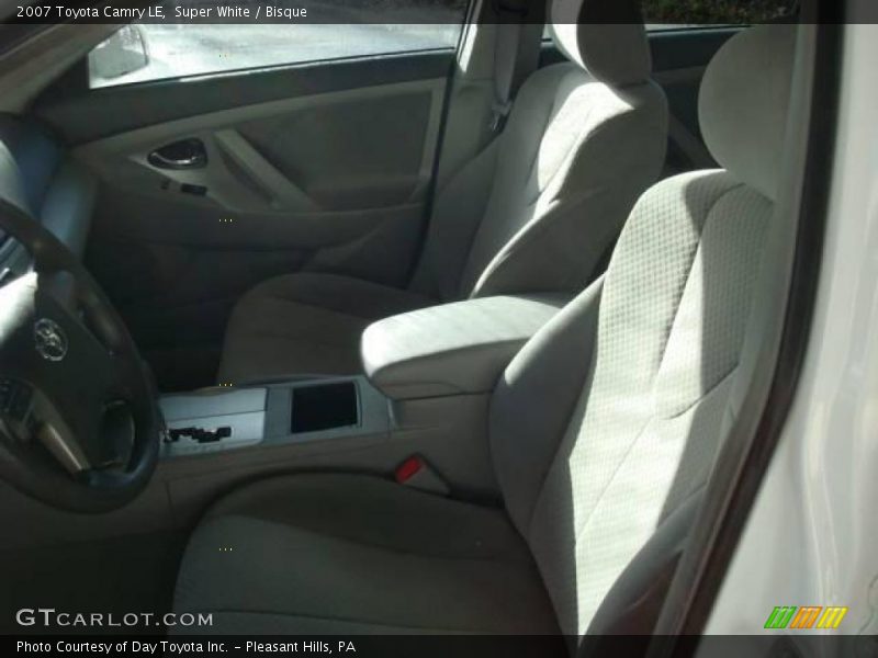 Super White / Bisque 2007 Toyota Camry LE