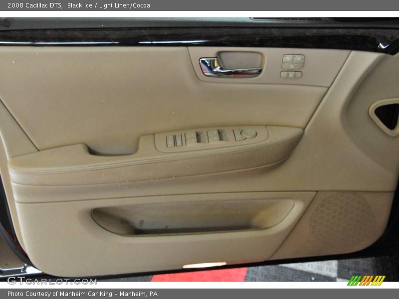 Black Ice / Light Linen/Cocoa 2008 Cadillac DTS