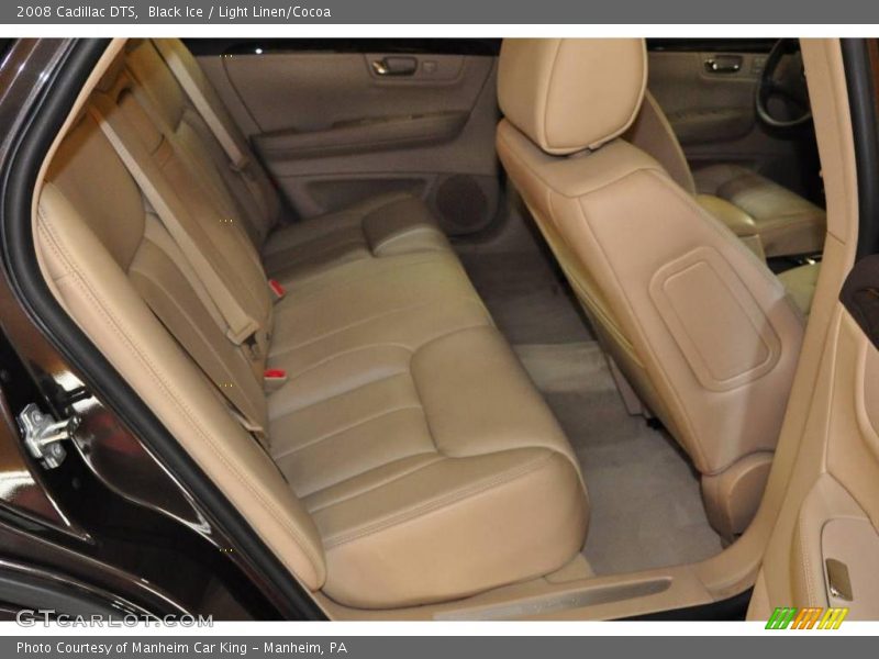 Black Ice / Light Linen/Cocoa 2008 Cadillac DTS
