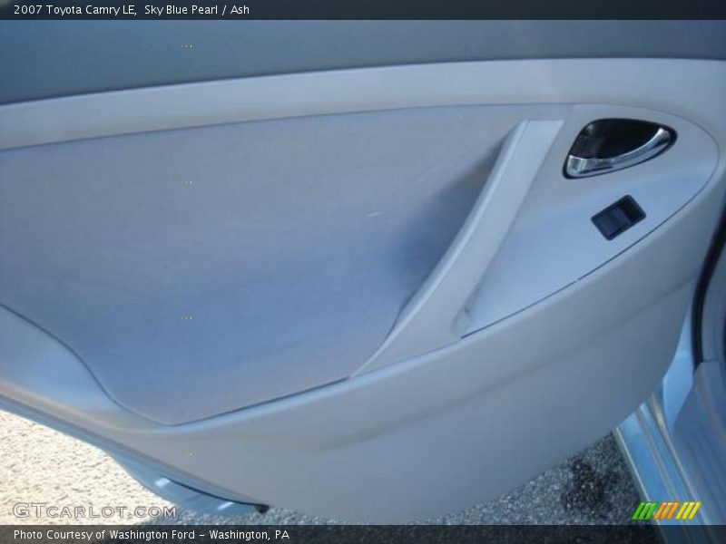 Sky Blue Pearl / Ash 2007 Toyota Camry LE