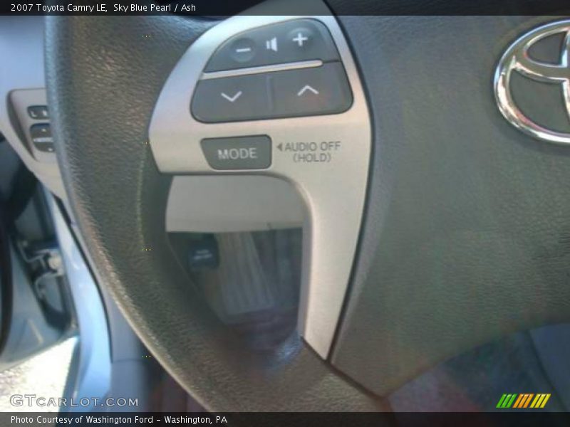 Sky Blue Pearl / Ash 2007 Toyota Camry LE