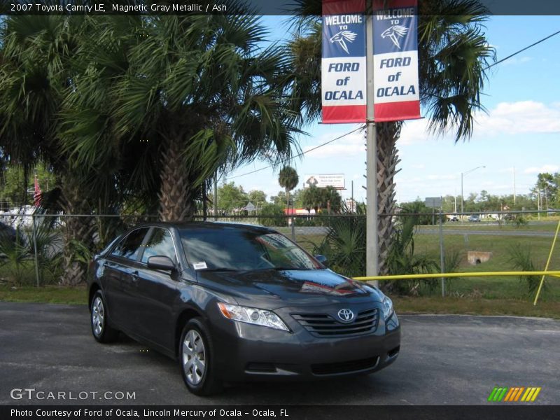 Magnetic Gray Metallic / Ash 2007 Toyota Camry LE