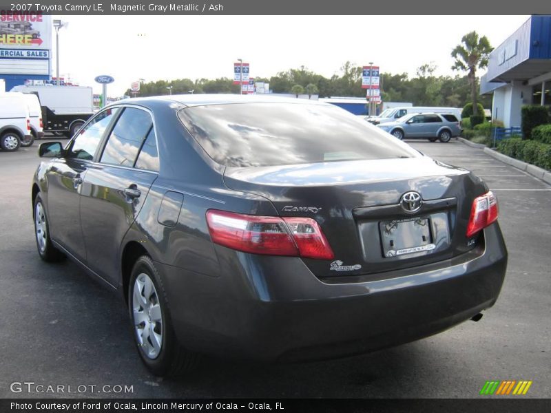 Magnetic Gray Metallic / Ash 2007 Toyota Camry LE